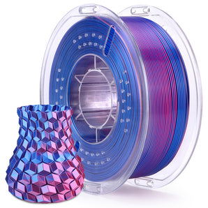 Silk PLA Filament 1.75mm Colored 1KG